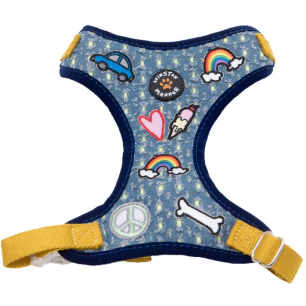 Winston Manner Designer Dog Harness in Far Out